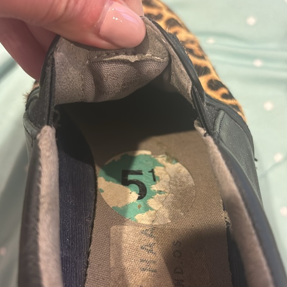 Cole Haan Leopard Black Slip On Sneakers - Picture 3 of 3